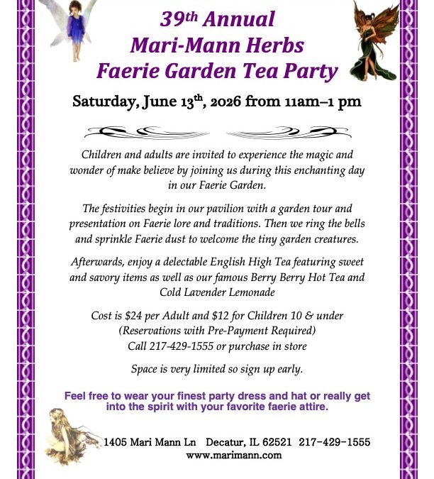 2026 39TH 20260613 Faerie Garden Tea Flyer